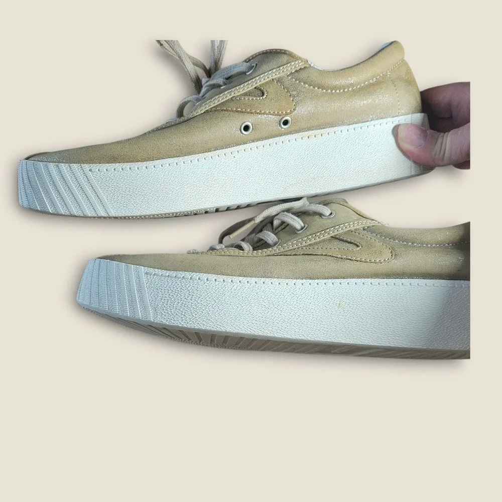 Tretorn Womens Wtny Lite 6 Bold Leather Platform Sneakers Shoes Size 10‎
